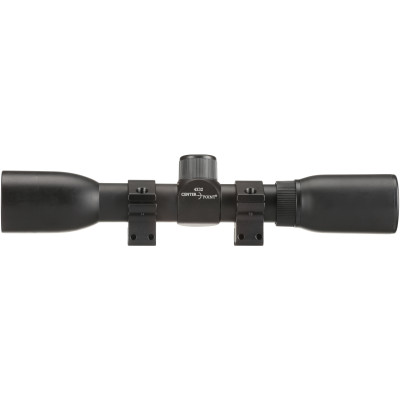 Key Specifications: Magnification: 4x Reticle: Duplex Objective: 32mm Tube diameter: 1 Material: Aircraft-grade aluminum alloy; one-piece construction Color: Matte black, non-reflective finish