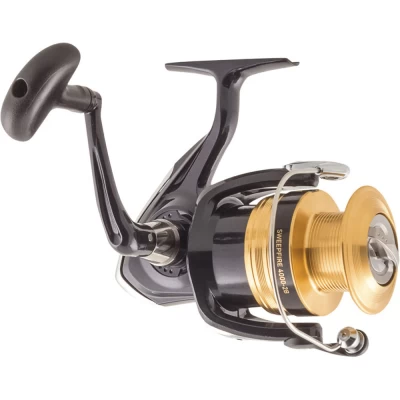 Introducing the young family to fishing? Then it’s hard to see past the Sweepfire spinning reels. With just one turn of the handle you’ll experience the ultra smooth cranking power of Digigear, perfectly meshed gearing that provides incredible power that will last for years. For ultimate line control the ABS spool delivers effortless casts and maximises distance, plus the Twistbuster eliminates line twist. The Sweepfire is the ideal reel for the young or beginner. CRANK- 95cm WEIGHT- 380g LINE CAPACITY- 270m/0.30mm DRAG- 6kg