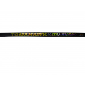 HENGEL TELEPOLE TOMAHAWK 4.00M The Telepole Tomahawk series is of course made of fiber And carbon makes these rods light, sleek and strong! These modern telescopic rods are surprisingly low priced. Recreational enthusiasts and beginners can now also get to know Fiber!