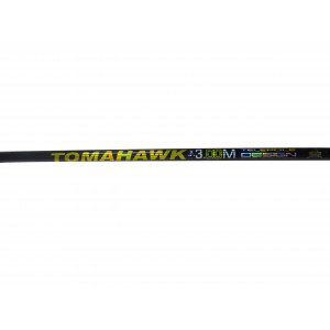 HENGEL TELEPOLE TOMAHAWK 3.00M The Telepole Tomahawk series is of course made of fiber And carbon makes these rods light, sleek and strong! These modern telescopic rods are surprisingly low priced. Recreational enthusiasts and beginners can now also get to know Fiber!