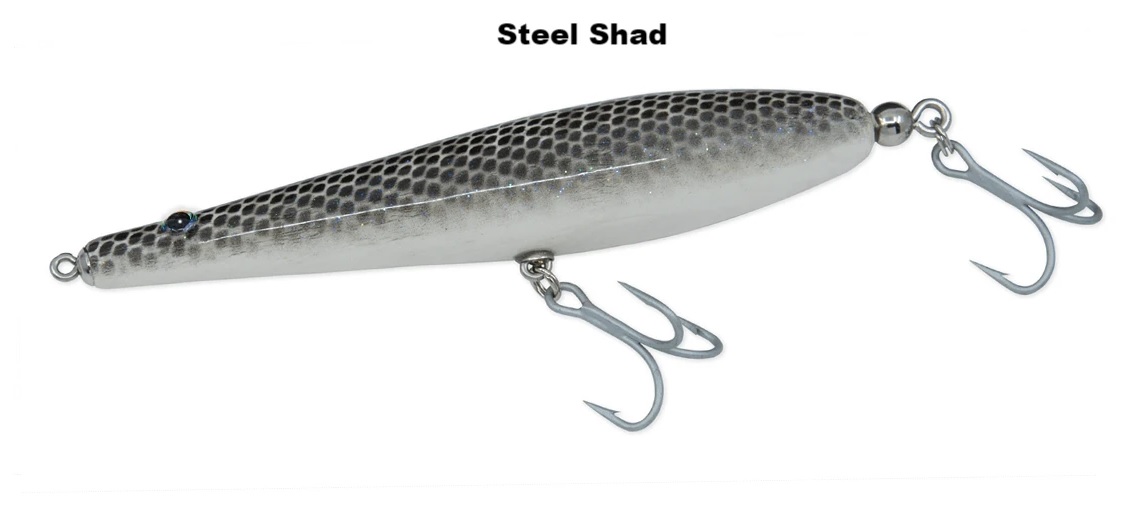 LURE HIGH ROLLER 6.25 INCH RIP ROLLER STEEL SHAD - Tomahawk