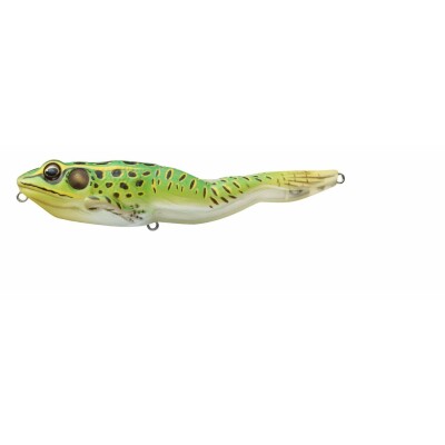 KUNSTAAS LIVE TARGET FGW118T512 FROG Kopper's Target Walking Frog weightlessly glides left and right across the surface, the frog series has all the attributes to attract BIG fish. Anatomical accuracy, detailed color and effortless action make this a first to the market, elevating the thrill of topwater fishing to a whole level. Use the Kopper's Walking Frog in open runs. Twitch, Twitch.....SPLASH The walking Frog is the perfect choice for fishing open water situations. Look for these areas at weed edges and around lay downs and docks.
