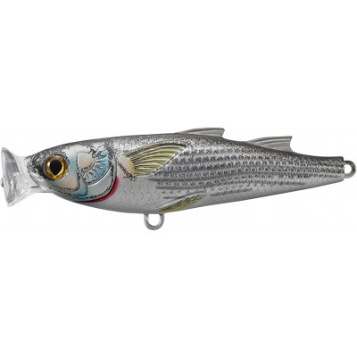 KUNSTAAS LIVE TARGET MUP120T932 MULLET The ultimate inhorse and near shore lure,the Mullet collection offers the perfect mix of enticing action and incredible lif-like detail for exciting coastal fishing. The Mullet is availble in four different models to target sea Trout,Redfish,Snook,Flounder,and Striped Bass.The twitchbait dart and flaches just below the surface commontion.The popper spits and pops on the surface,calling in predators from a distance.