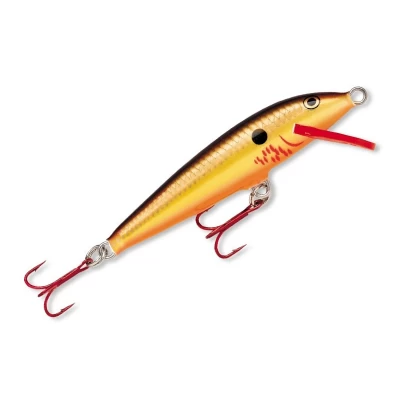 KUNSTAAS RAPALA F09 BCF Rapala Original Floating probably does not need any further presentation. It is the best-selling wobbler in the world, in short! And since it saw the light of day in 1936, it has caught exceptionally many fish. Versatile as few! Throw, spin, trolling. Perch, pike, salmon! Loud, deep .... Original Floating can do it all. Try e.g. to load the wobbler with a pair of split hail when going deep. Then, as now, all wobblers are individually hand adjusted, and the tank tested to ensure you the unique Rapala movement directly from the box, every time!