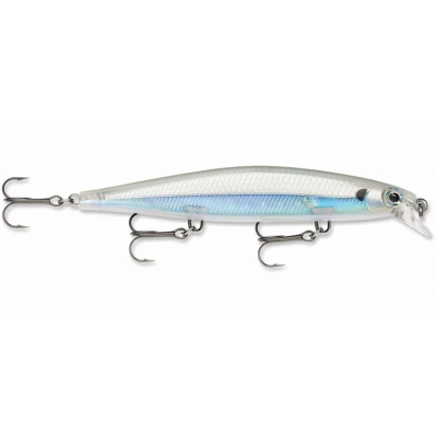 KUNSTAAS RAPALA SDR11 AS The Rapala Shadow Rap lure is a minnow lure that combines a horizontal struggle with a vertical fade that perfectly mimics a minnow in trouble. This lure features a natural minnow action in this jerkbait that triggers fish three ways. These three ways are on the kick, on a slow fading fall, and on the snap back to life. Textured scale body X-Rap style finish Sharp left to right turns, slow sinking on pause actions Targeted species are bass multi-species and gamefish VMC black nickel round bend hooks