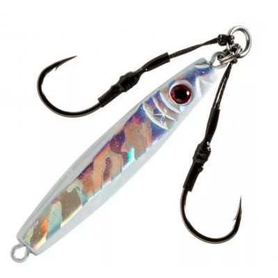 KUNSTAAS BASSPRO FREESTYLE JIG FSJ14-02 The Bass Pro Shops® XPS® Freestyle Jig was inspired by a Japanese jigging technique that uses 2 single-assist hooks, making it harder for a fish to throw the bait.