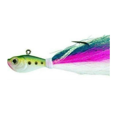 KUNSTAAS SPRO BUCKTAIL JIG SBTJBK-12 The Bucktail Jig has a unique head shape eyelet and placement which gives it a natural gliding action. When jigged, its body stays parallel for great jigging action. The Bucktail Jigs are made with durable, super sharp Gamakatsu hooks and come in an array of fish-catching colors.