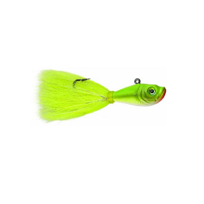 KUNSTAAS SPRO BUCKTAIL JIG SBTJCC-12 The Bucktail Jig has a unique head shape eyelet and placement which gives it a natural gliding action. When jigged, its body stays parallel for great jigging action. The Bucktail Jigs are made with durable, super sharp Gamakatsu hooks and come in an array of fish-catching colors.