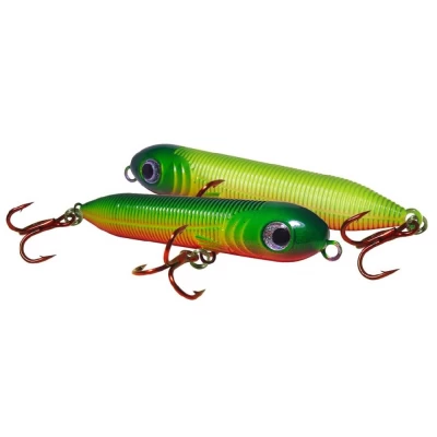 KUNSTAAS ZAGAIA CASCAVEL 90-004 The Zagaia Cascavel 90 bait, launched by Zagaia Lures, has a chameleon finish coloring. The bait changes its color according to your viewing angle. With Zara-like surface action, this bait becomes infallible for tucunarés, Tráiras, Black bass and Robalos. With internal Rattlin in spheres it impresses, when it works it draws attention of predators.