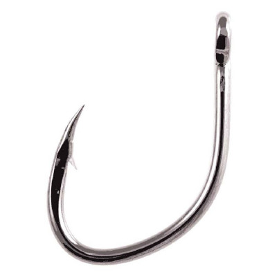 HAAK OWNER 5129-211 110 Owner's ever popular Offshore hooks provide fisherman with the ultimate tool for live bait presentation. Known for its totally unique "mean" blade-like, curved, sticky-sharp, offset point. Sizes 8/0 - 12/0 remain un-ringed. Super Needle Point Forged point XX-strong wire