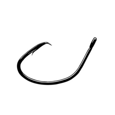When heavy duty holding power is required, the Owner Circle Hooks is the serious choice for all reef and offshore bait work. With heavy wire black nickel construction, Super sharp hangnail Point offset shank for jawhooking,not cut hooking They are great for saltwater use with up to 50lb test line. Lighter hook encourages live baits to swim more naturally. These are the best hooks for kings.