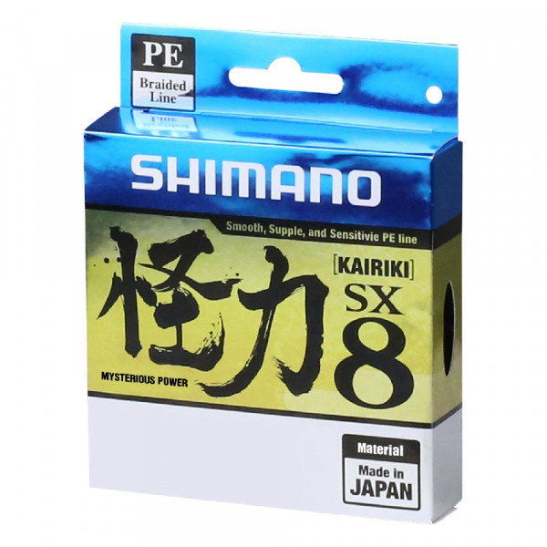 LINE SHIMANO KAIRIKI SX 80 LBS/150 YDS STEEL GRAY - Tomahawk