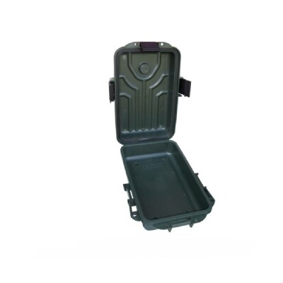 MTM Survivor Dry Box Water Resistant 10x7x3 Inches Forest Green S1072-11 box.