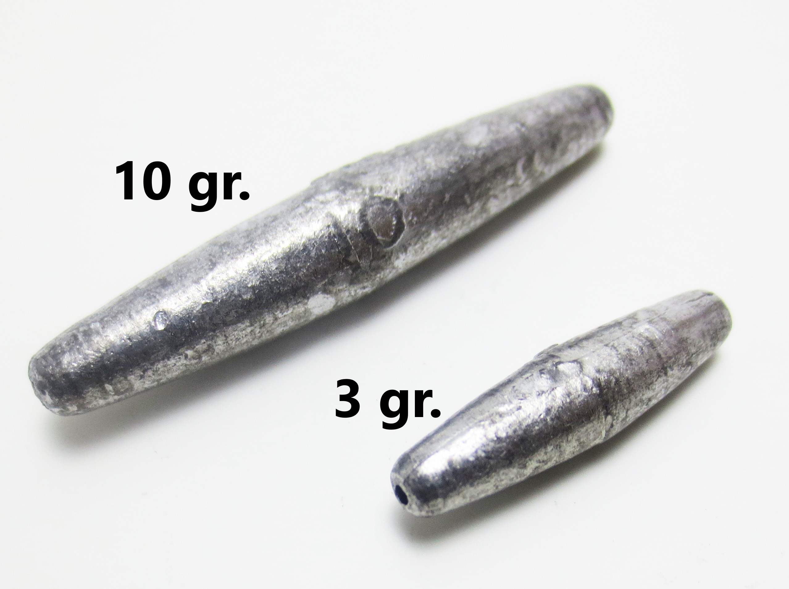 Dura Pak Lead Bass Casting Sinkers 3/8 & 1/2 oz (3 packages - 12 Total  Sinkers) - IMC CAMPUS