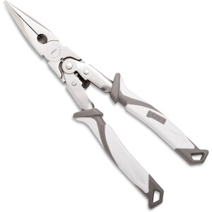 Get a superior edge when removing hooks, crimping, and more with a 60% power boost. Nickel-plated carbon steel provides additional resistance to corrosion, while extended grips offer additional comfort.