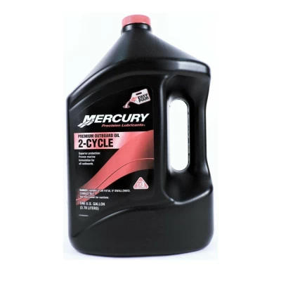 Mercury Premium 2-Cycle Outboard Oil is designed with a marine additive package for low-to mid-horsepower outboard engines. The formula prevents rust and corrosion of