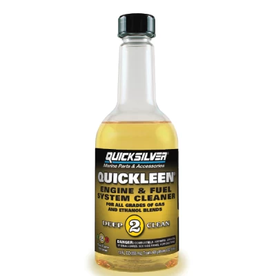 Fuel additives keep your fuel optimized, protect your fuel system, and remove any leftover deposits. With the Quicksilver Fuel Care System, you can trust that you're using products that are specially formulated - by the same people who design Mercury engines. It’s as easy as 1, 2, 3 – regardless of whether you use ethanol- or non-ethanol-blended fuels.