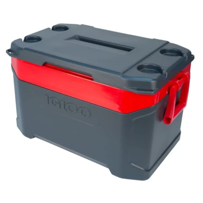 ICEBOX IGLOO 50 QT LATITUDE JET RED