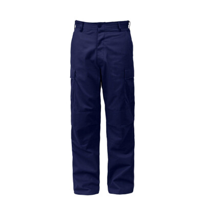 Reinforced Seats & Knees Adjustable Waist Tabs Drawstring Bottoms Button Fly Poly/Cotton Twill Or 100% Cotton Rip-Stop Material