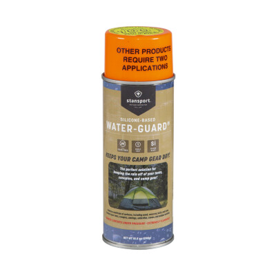 Only one treatment needed Dries odor free No U.V. brighteners Water beads up and runs off leaving fabric dry and breathable Protects your outdoor essentials from rain and water Net Weight: 10.5 OZ 2.5" L x 2.5" W x 7.75" H