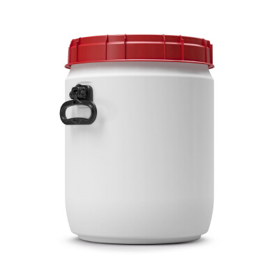 Plastic drums with screw lid closure for pharmaceuticals, specialty chemicals and food ingredients. Protect your valuable products against moisture, tampering and contamination. Make sure your hazardous solids arrive safely at their destination. Comply with food safety legislation.