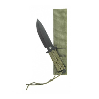 Combat knife Recon 10 inch made of 100% metal With a nylon handle incl. nylon cover