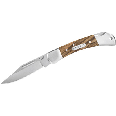 High-quality pocket knife for business and leisure. Reliable and robust with two satin-finish stainless steel jaws and a back lock locking. High-quality Blade of stainless steel 7 Cr 17 MoV and a handle damaged lung from Zebra wood.