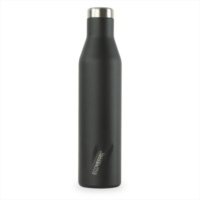 The ASPEN TriMax Insulated Bottle is classy, sleek, and carefully designed, with a comfortable appearance and practical features you'll love the more you use it. It keeps frozen beverages icy for up to 80 hours and heated drinks hot for up to 16 hours. Its heating characteristics are unrivalled by any other bottle. Internal threading allows it to open and close fast and effortlessly with only a one-and-a-half twist. The interior threading makes the rim smooth, allowing for simple sipping and cleaning. This multi-purpose container can hold everything from cold water to hot coffee.