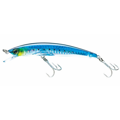 The Yo-Zuri 3D Crystal Minnow has a 3D Prism finish which reflects light in all directions. Fish are attracted from far away due to light refraction and the 3D Prism finish.