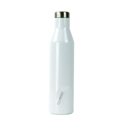 It will keep your drinks cold for up to 100 hours and hot for up to 20 hours. Its thermal properties can't be matched by any other bottle. It is made with internal threading so it opens and closes quickly and easily with just a one and a half twist. With the internal threading, the rim is smooth for comfortable drinking and easy cleaning. This versatile bottle is ideal for any drink, from cold water to hot coffee. Use it as a wine growler and keep your red, white or rose fresh for hours.