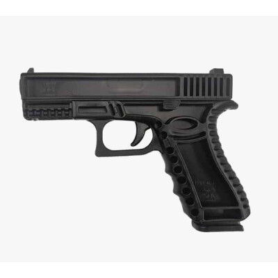A great add-on accessory for safe exhibiting, or training with your MCK, RONI or MICRO RONI. ·Modeled after the Glock 19 ·Smooth insertion into the MCK / RONI / MICRO RONI. ·Lightweight. ·Rugged polymer construction.