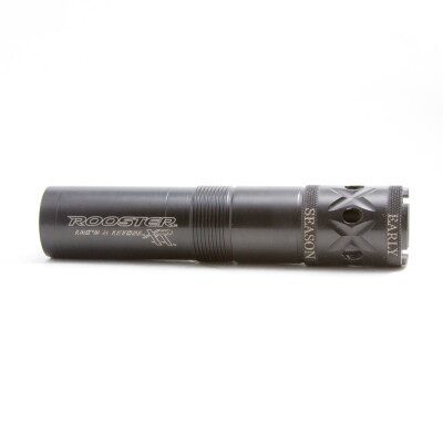 Features Carlson's Exclusive TST (Triple Shot Technology) which results in reduced pellet deformation, shortened shot strings and less flyers. Our Rooster XR choke tube is manufactured from 17-4 stainless steel and has been specifically designed to produce the best patterns when shooting Winchester's New Rooster XR ammunition. Featuring the new Shot-Lok Technology that produces the tightest patterns and highest down range energy when compared to other game loads on the market. These chokes come in either Early Season (LM) or Late Season (IM) constrictions to accommodate nearly all hunting situations. We have designed these chokes to handle lead, steel, or Hevi-Shot so they can be used for either upland game or waterfowl hunting with great results.
