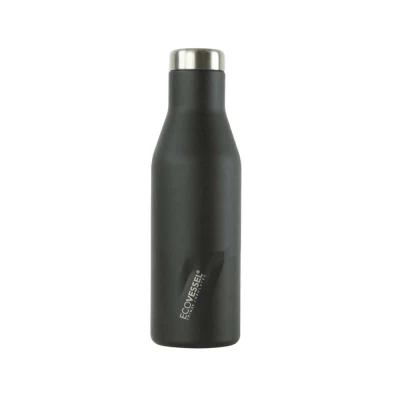 We love our Liberty aluminum water bottles, however, sometimes you need to keep things cool—or hot. We landed on this classy, sleek, and thoughtfully designed bottle from Colorado based, EcoVessel®. The ASPEN offers triple insulation to keep your drinks cold up to 80 hrs and hot up to 16 hrs. An insulated and lined stainless steel lid for temperature retention and most important, to prevent your drink from touching plastic! And because the lid utilizes internal threading, the rim is smooth for your drinking comfort. Perfect for any drink, from cold water and hot coffee to your favorite cocktail or wine.