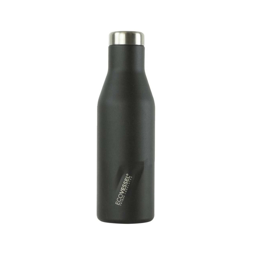 EcoVessel Boulder 20 oz Insulated Water Bottle w/ Strainer Vapor Wave