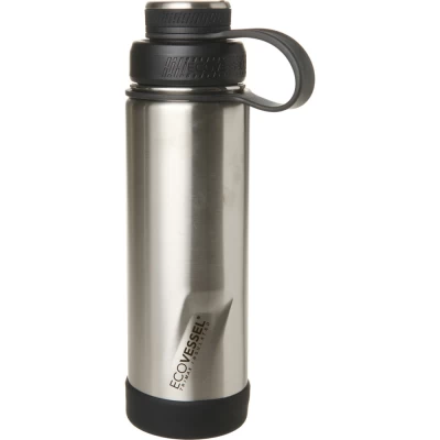 TriMaxĀ® Triple Insulation keeps liquids cold for up to 60 hours and warm for up to 12 hours 18/8 stainless steel construction with a copper core won't absorb tastes or smells and is highly durable Strainer filters tea, fruit or ice Dual-opening twist-off lid for wide-mouth filling and small-mouth sipping Sized for most cup holders