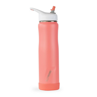 Eco Vessel Summit 24 Oz. The Shop is bringing you great deals on lots of Eco Vessel Vacuum Bottles including Eco Vessel Summit 24 Oz. Stainless Steel Water Bottle With Straw In Melon. Stainless Steel Water Bottle With Straw In Melon - Easily take your drink on-the-go with the SUMMIT Stainless Steel Water Bottle with Straw from EcoVessel. Equipped with TripleMax triple insulation that will keep your beverage nice and cold for up to 36 hours.