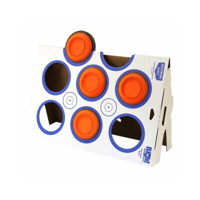 The new Rigid™ Clay Holder Stand from Birchwood Casey features an A-frame design that sets up quickly and easily. The stand is constructed of heavy cardboard and should withstand multiple trips to the range. The die-cut holes will hold eight standard size clay targets on one side and four on the other. The Rigid Clay Holder Stand folds flat for easy storage and transport and comes packaged with three sheets of Shoot-N-C® 1″, 2″ and 3″ targets.