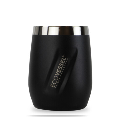 Take your favourite wine, whiskey, or cocktail on the go with the TriMax Triple Insulated Port Wine and Whiskey Tumbler. Its lid ensures your beverages will stays inside while sipping in the park or at your next concert. The EcoVessel's durable Port is made from food grade 18/8 stainless steel using their signature TriMax triple insulation to ensure your favourite drinks stay hot or cold for hours. The silicone base makes for a soft landing when putting it down and grips well to tables. The Port has a sleek Scandinavian inspired design with a 3 dimensional design element. It's the perfect condensation free alternative to traditional wine cups and whiskey glasses.