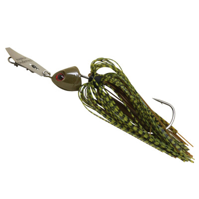 Boldly go where no bladed jig has gone before! A partnership between Z-Man and Freedom Tackle, this bait combines Z-Man's patented, industry-leading bladed swim jig design with Freedom's proprietary advanced interchangeable hook design. Unlike other ChatterBait models, the ChatterBait Freedom bladed swim jig allows for easy weedless rigging with a variety of soft plastic trailers, as well as more lifelike movement of the skirt and trailer thanks to its swinging hook design. Like other Freedom products, the bait is easily customizable, and hooks can be changed quickly and simply to provide the perfect match for various trailers and fishing scenarios.