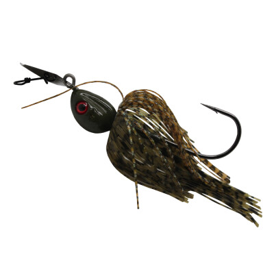 Fueled by the wants, needs, and recommendations of avid anglers the world over, the Project Z ChatterBait is Z-Man's top-of-the-line bladed swim jig, taking the proven versatility and fish-catching performance of The Original ChatterBait to an entirely new level with upgraded components and increased longevity! This new entry in the ChatterBait line features a streamlined head design that allows the blade to swing more freely, resulting in more vibration whether you're ripping the bait through grass or employing a more methodical stop-and-go retrieve.