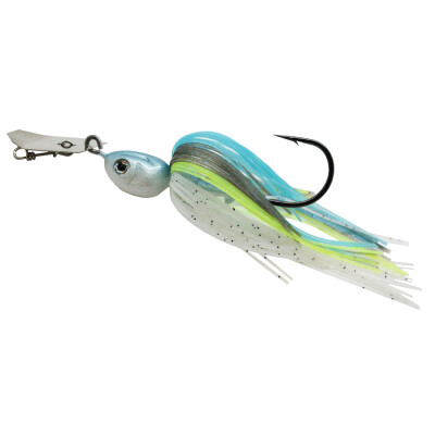 Fueled by the wants, needs, and recommendations of avid anglers the world over, the Project Z ChatterBait is Z-Man's top-of-the-line bladed swim jig, taking the proven versatility and fish-catching performance of The Original ChatterBait to an entirely new level with upgraded components and increased longevity! This new entry in the ChatterBait line features a streamlined head design that allows the blade to swing more freely, resulting in more vibration whether you're ripping the bait through grass or employing a more methodical stop-and-go retrieve.