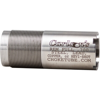 Made from 17-4 heat treated stainless steel, these chokes are for Remington (Rem Choke) shotguns. Steel, Lead, & Heavy-Shot may be used in all constrictions with the exceptions listed below. No Steel shot larger than #BB or speeds exceeding 1550 fps should be used in choke tubes tighter than full. No Steel Shot Larger than #4 may be used in our Turkey Choke Tubes, Made in the USA.