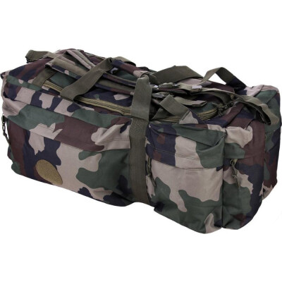 Large weekend bag, made of 100% polyester. Dimensions: 80 x 46 x 33 cm.