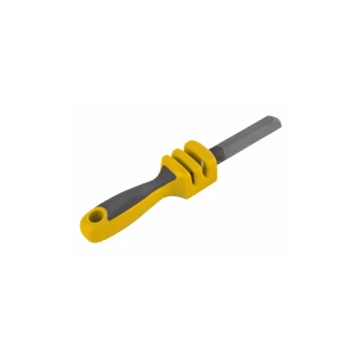 Smith's Hook File and Knife Sharpener is a must-have for any fisherman's tackle box. It sharpens all types of standard-edge knives as well as fish hooks of all sizes. Since its carbide blades are replaceable, it will be around for a long time and it's quick, safe and easy to use. And you don't have to be a sharpening pro -- the preset sharpening angle provides guaranteed results.