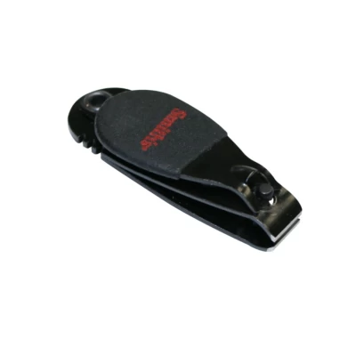 Model 51213. Regal River Line Clippers. 2.5 inch overall. Black stainless construction with textured grip. Line clippers, cutting knife, line pick, and lure tuning tool. Hang packaged. Model 51213 Regal River Line Clippers 2.5" overall Black stainless construction with textured grip Line clippers, cutting knife, line pick, and lure tuning tool Hang packaged