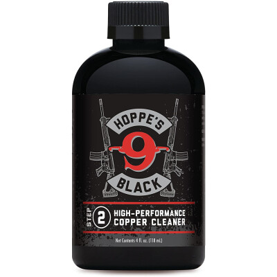 Give your bore a complete clean using Hoppe's black copper Cleaner that is engineered specifically for modern firearms.