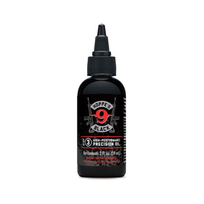 Hoppe's black precision oil is formulated to manage the high heat temperature conditions created in high round count shooting situations.