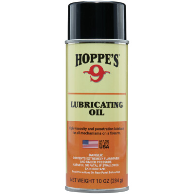 Hoppe's Traditional Lubricating Oil is high-viscosity oil that has been refined to perfection. It is extra-long lasting and does not harden or gum up. We created this to be the perfect oil to use after cleaning a firearm bore with Hoppe's Tradition No. 9 Gun Bore Cleaner by ensuring it neutrilizes the cleaner and leaves behind an even coat of lubrication for lasting aprotection. High-viscosity oil refined to perfection Extra-long lasting Does not harden or gum up Great to use with Hoppe's No. 9 Gun Bore Cleaner Neutralizes Hoppe's No. 9 Gun Bore Cleaner