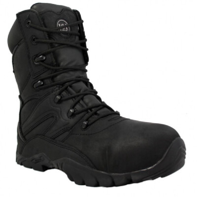 Tactical boots made of 100% leather These boots are specially made for Airsoft and Security, but also just for casual use! Equipped with YKK zipper for easy, quick entry and exit The sole is slip resistant and oil resistant Lightweight and very flexible
