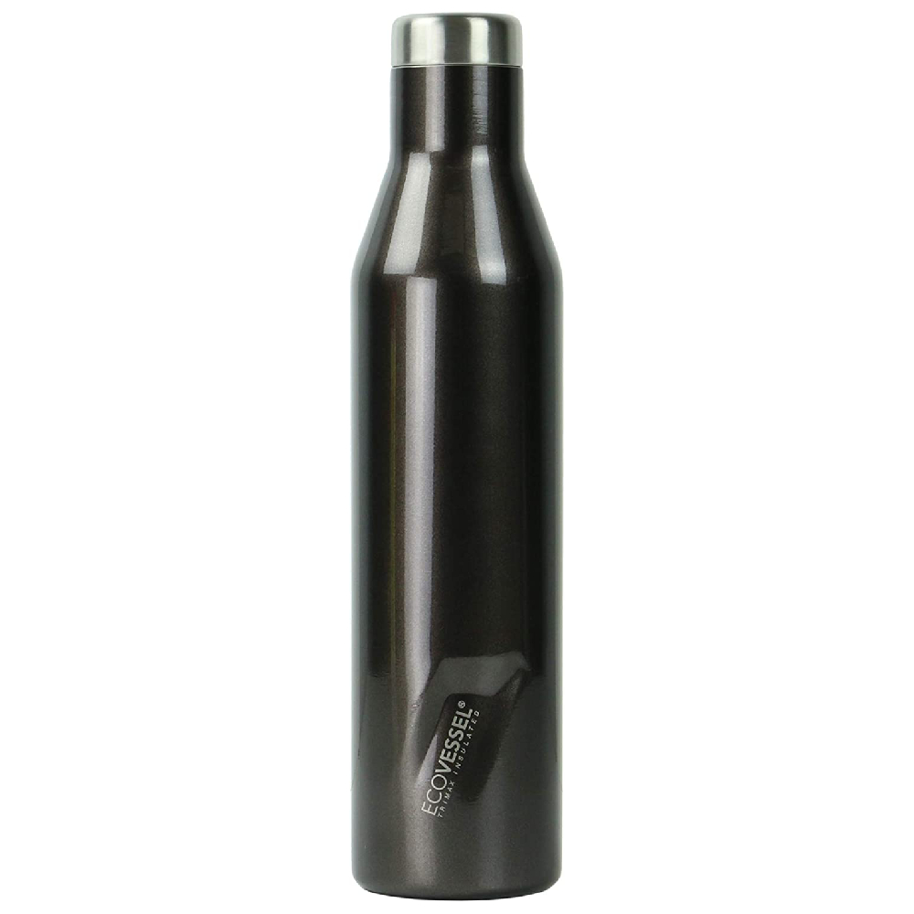 Ecovessel Port 10oz Trimax Insulated Stainless Steel Wine Tumbler - Gray  Smoke : Target